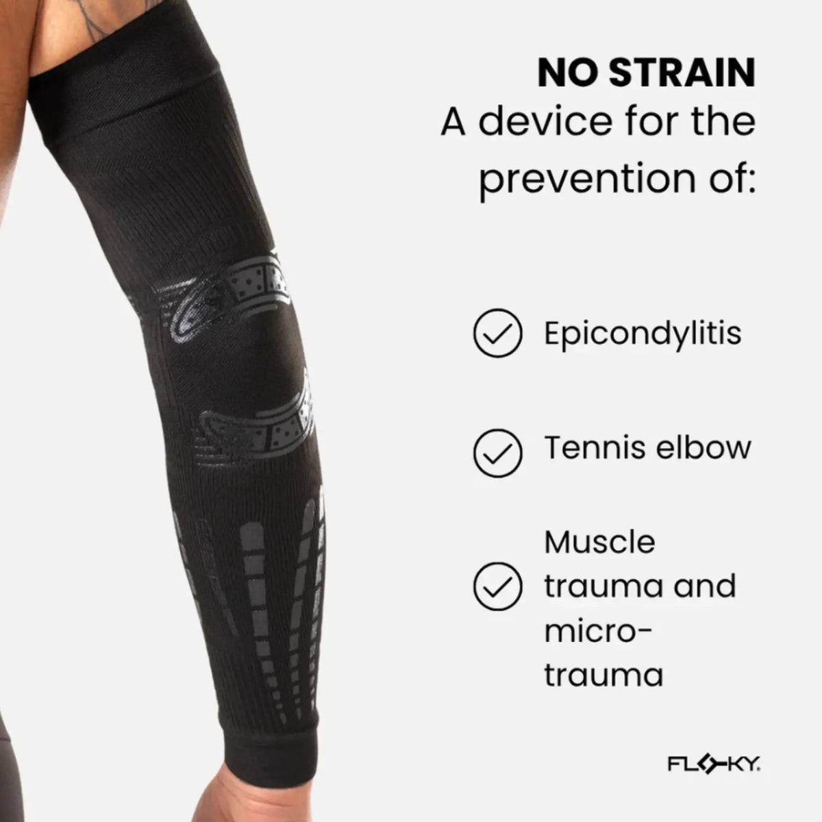 Floky NO STRAIN Evolution Sleeve White