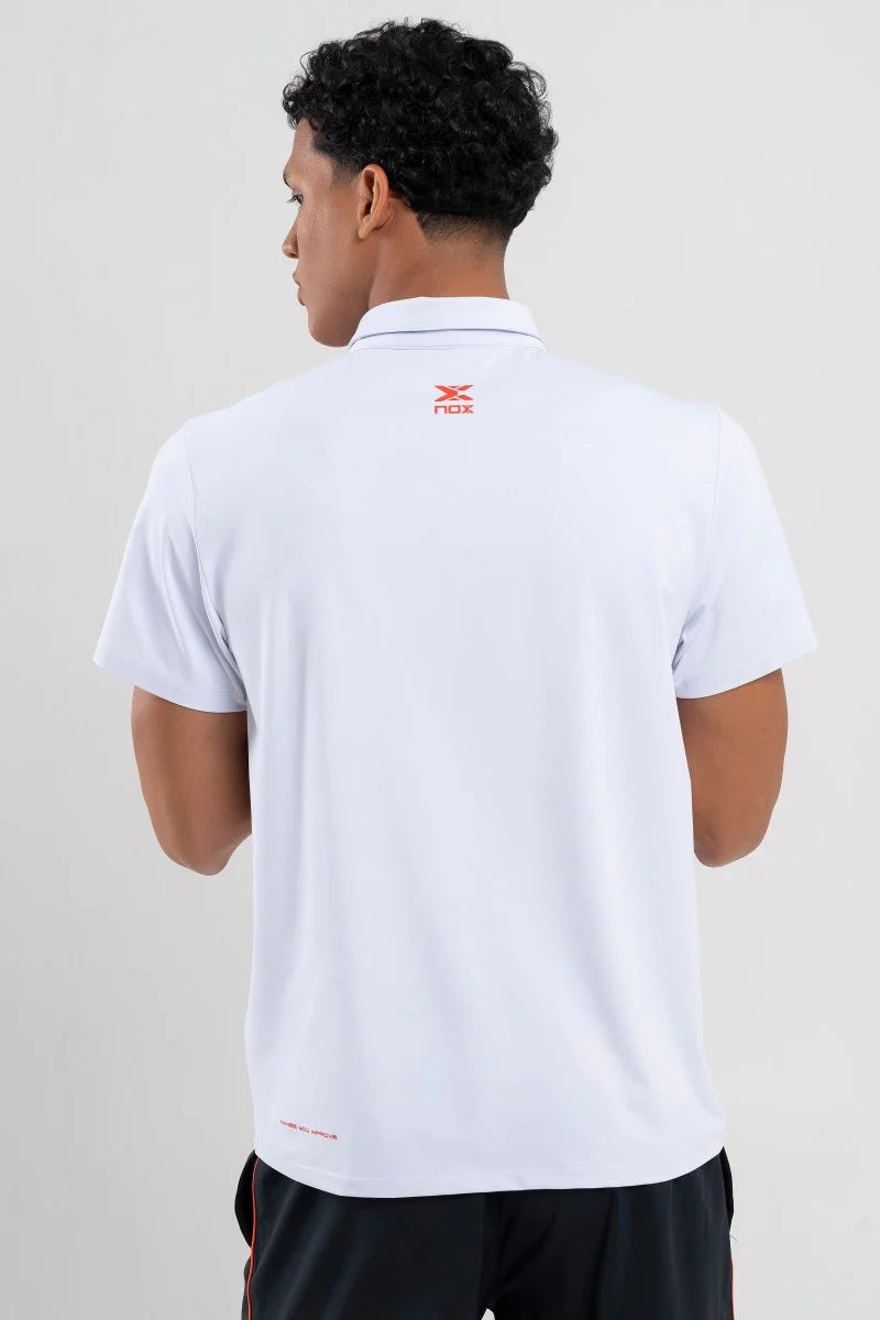 NOX Team Polo T-Shirt White