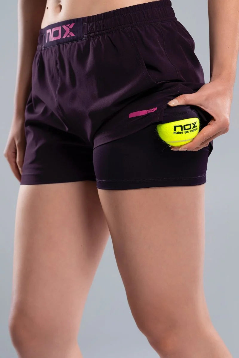 NOX Women’s Pro Shorts Deep Purple