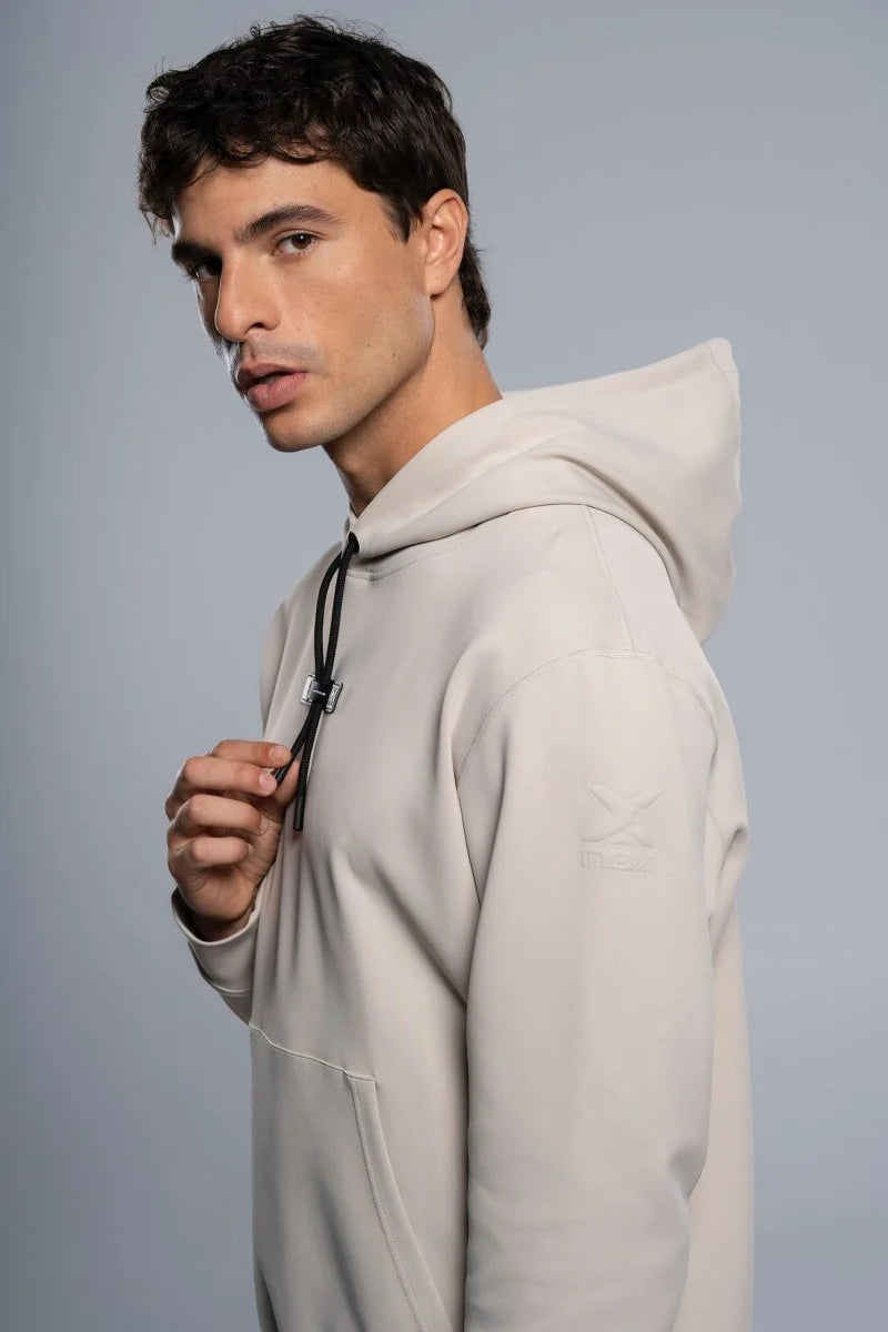 Nox Men's Sweatshirt Street Oat Cream
