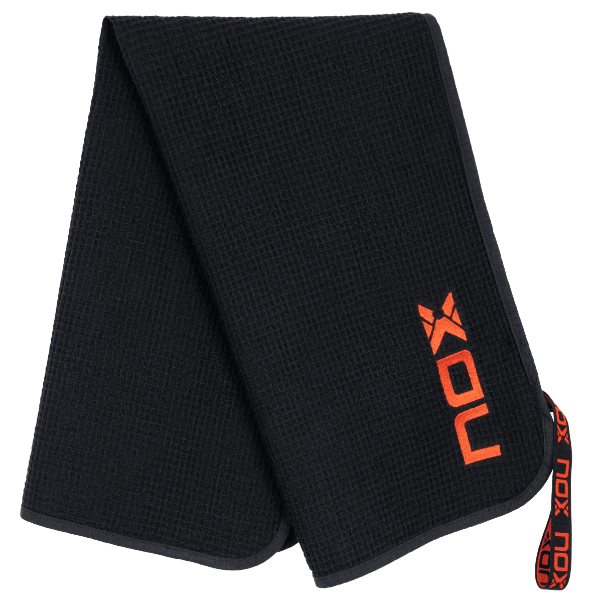 Nox Black/Red Towel