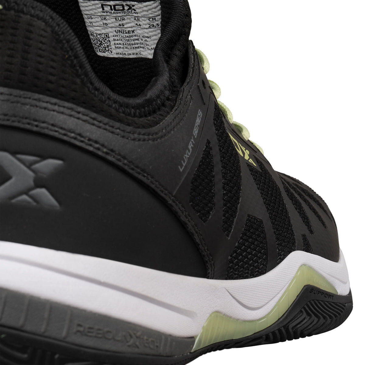 NOX Nerbo Black/Lime Padel