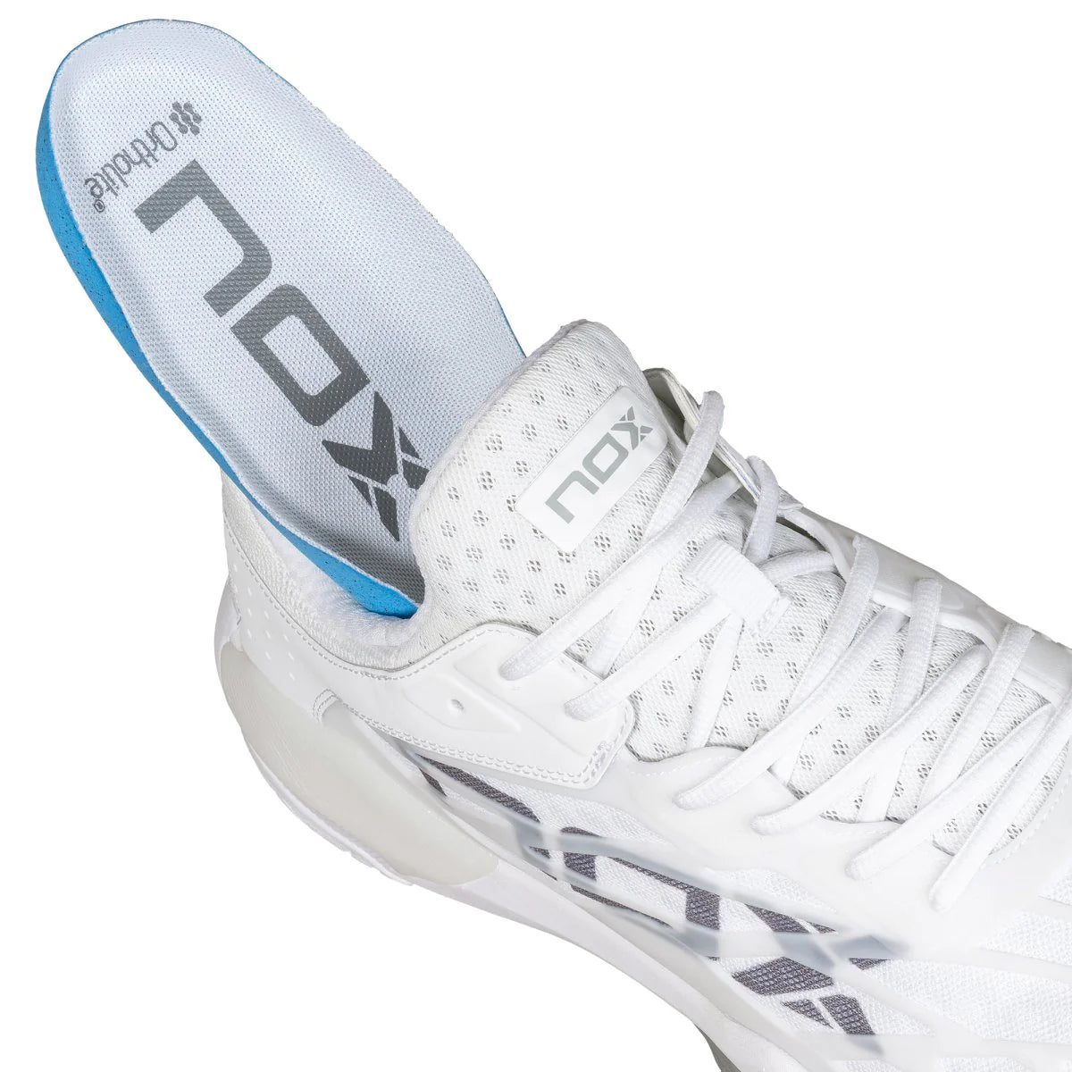 NOX AT10 Lux White/Grey Pickleball