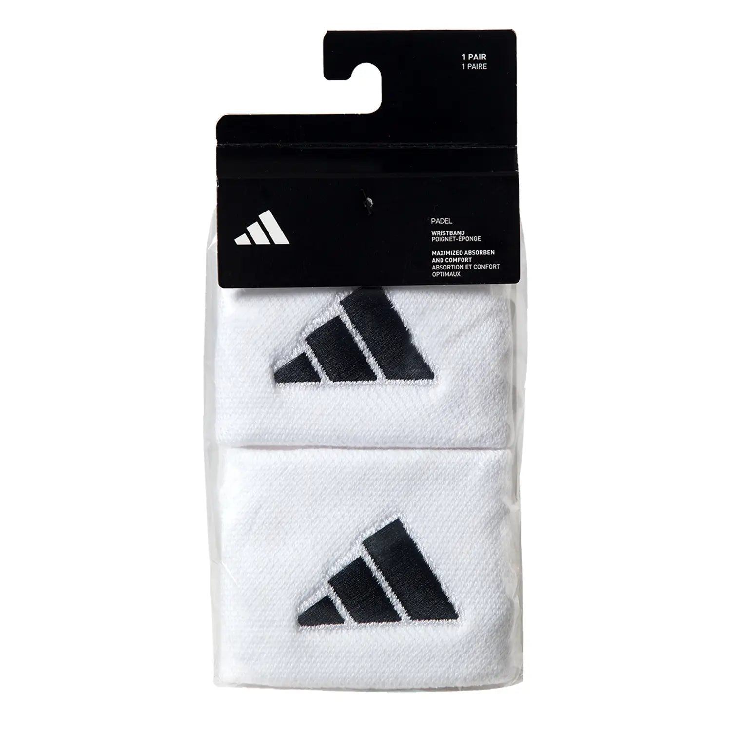 Adidas Wristband S x2 - White/Black