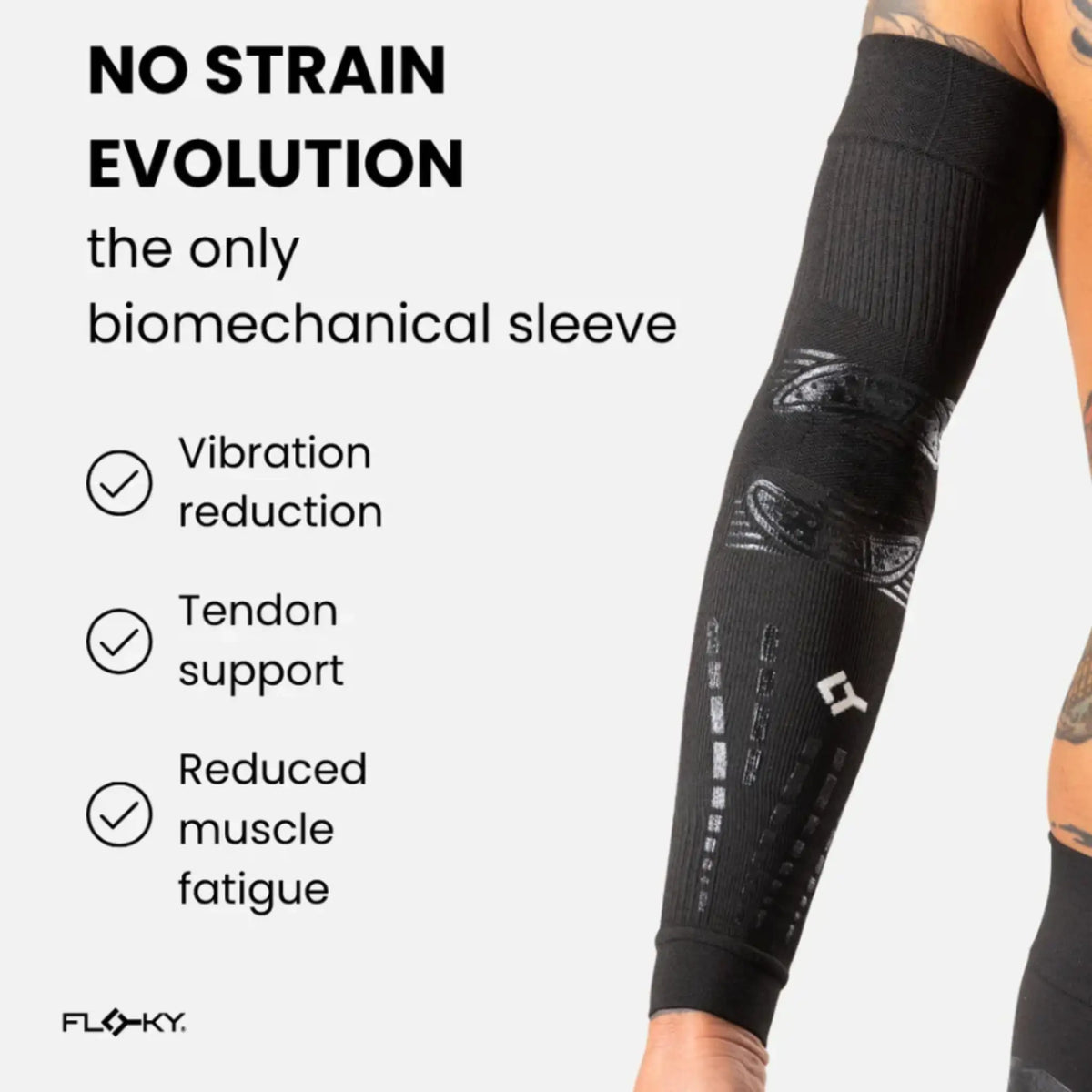 Floky NO STRAIN Evolution Sleeve White