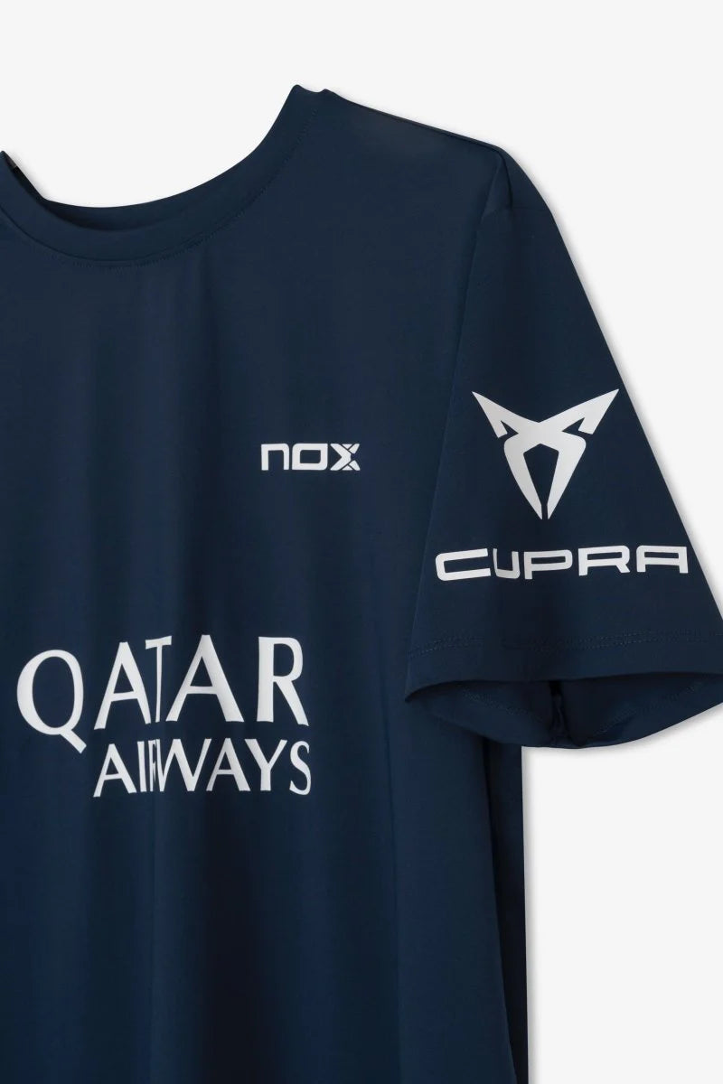 Nox Agustin Tapia 24 Sponsors AT10 Grey T-shirt