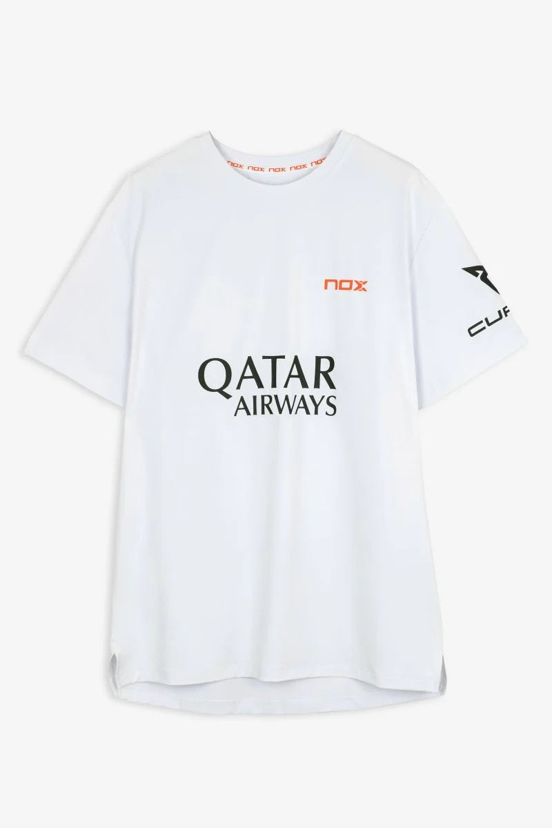 NOX Men’s Sponsors T-shirt AT10 White