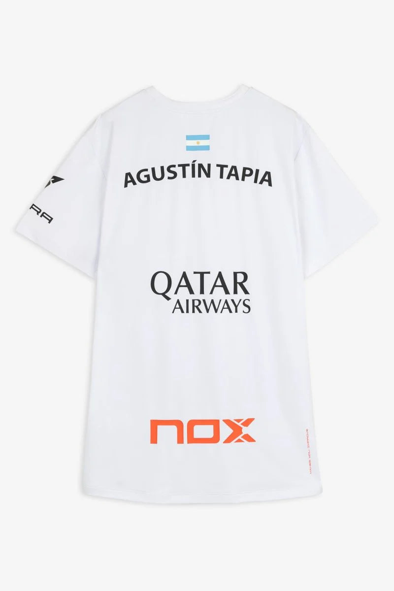 NOX Men’s Sponsors T-shirt AT10 White