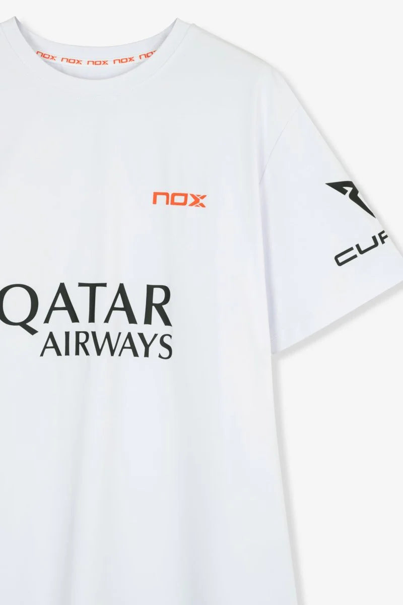 NOX Men’s Sponsors T-shirt AT10 White