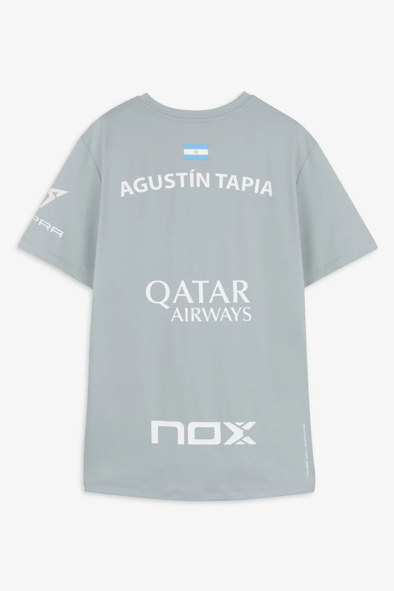 NOX Men’s Sponsors T-shirt AT10 Grey