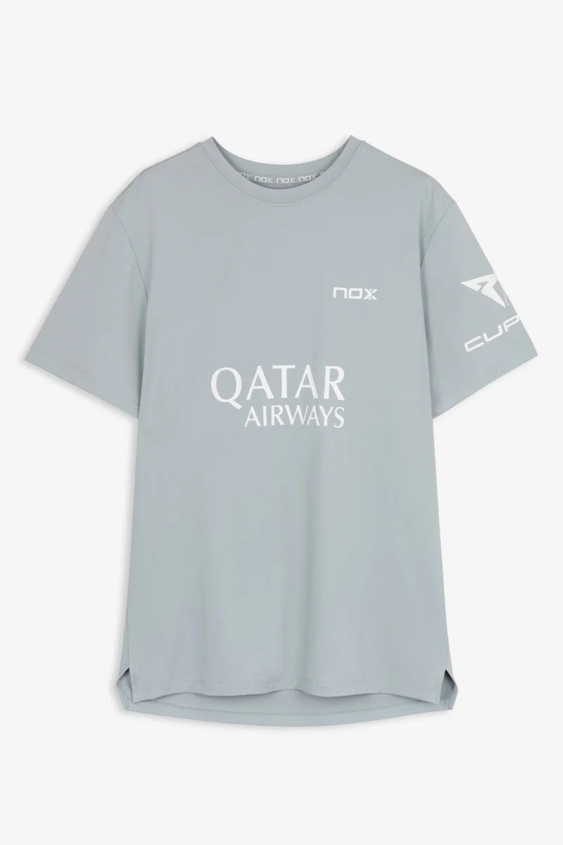 NOX Men’s Sponsors T-shirt AT10 Grey