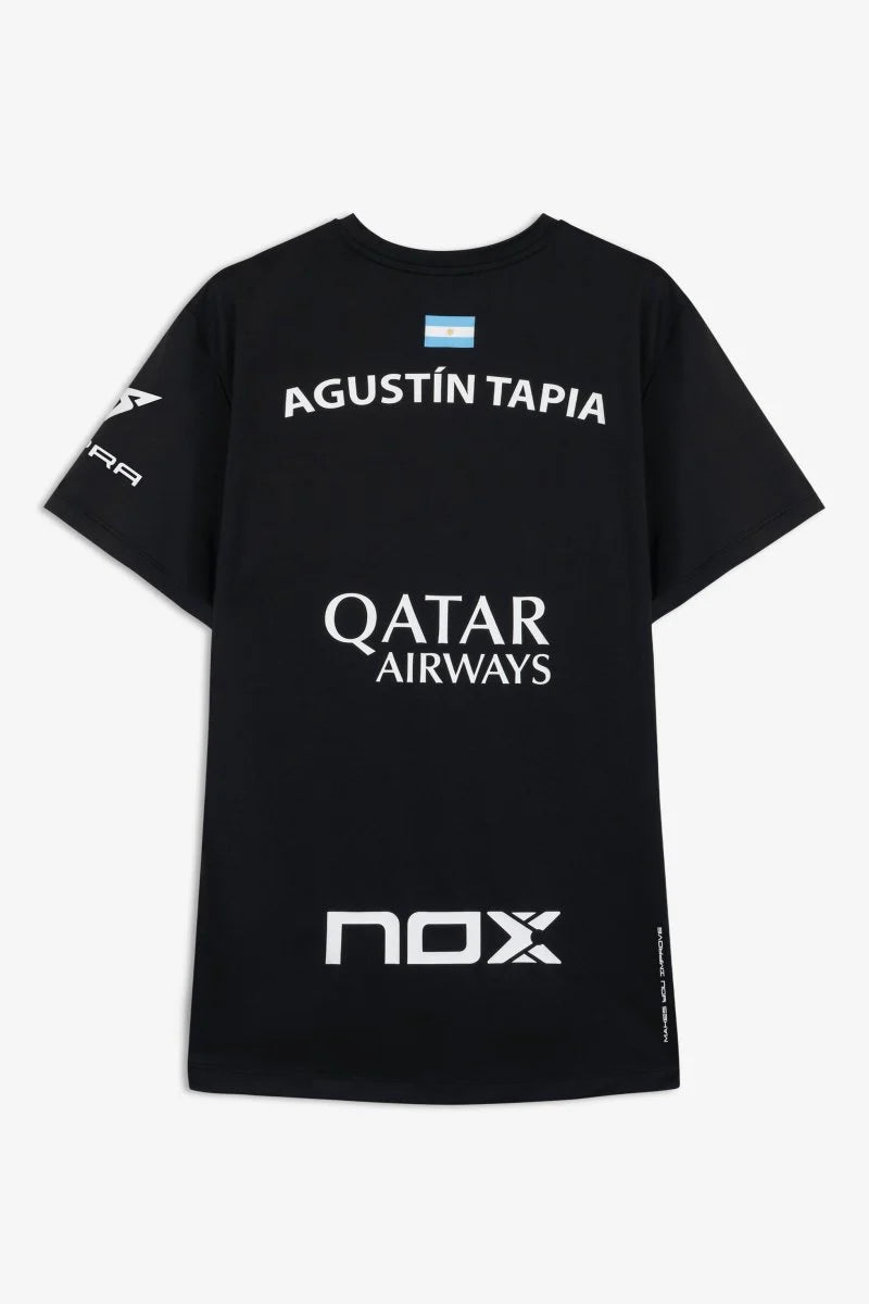 NOX Men’s Sponsors T-shirt AT10 Black