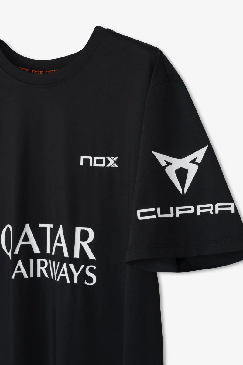 NOX Men’s Sponsors T-shirt AT10 Black