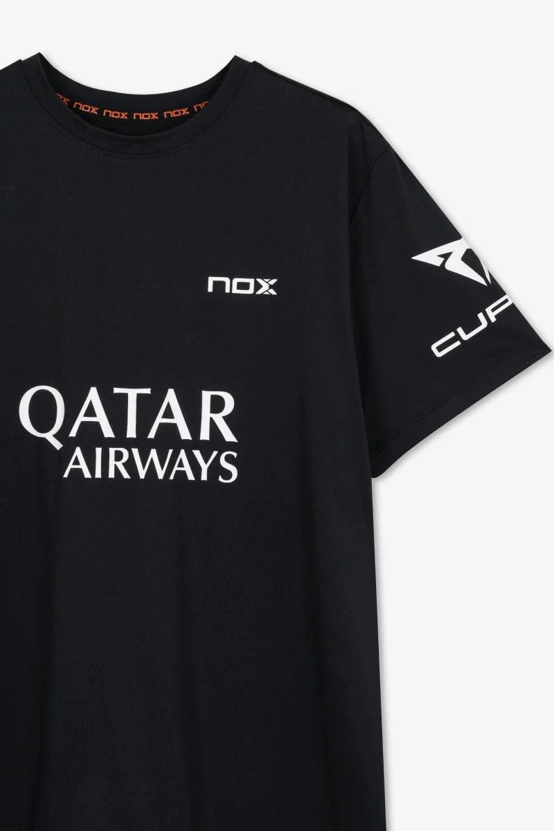 NOX Men’s Sponsors T-shirt AT10 Black