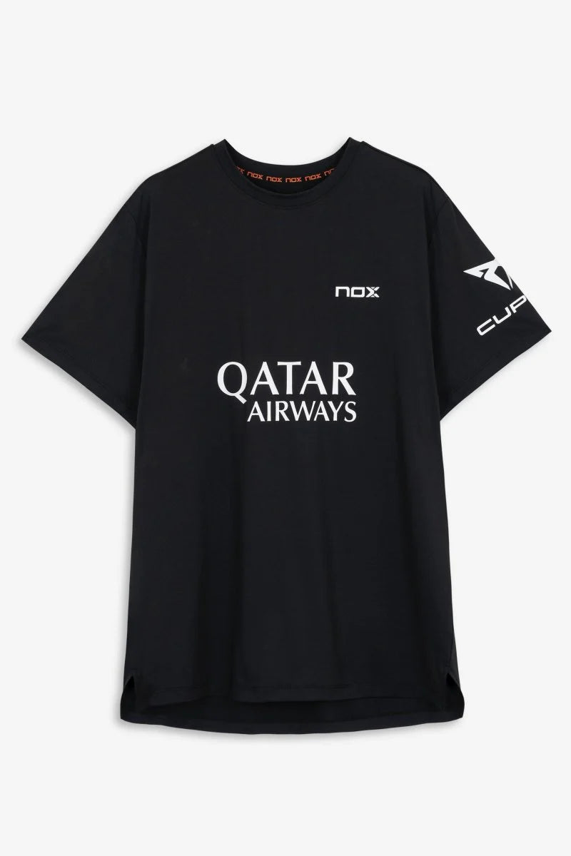 NOX Men’s Sponsors T-shirt AT10 Black