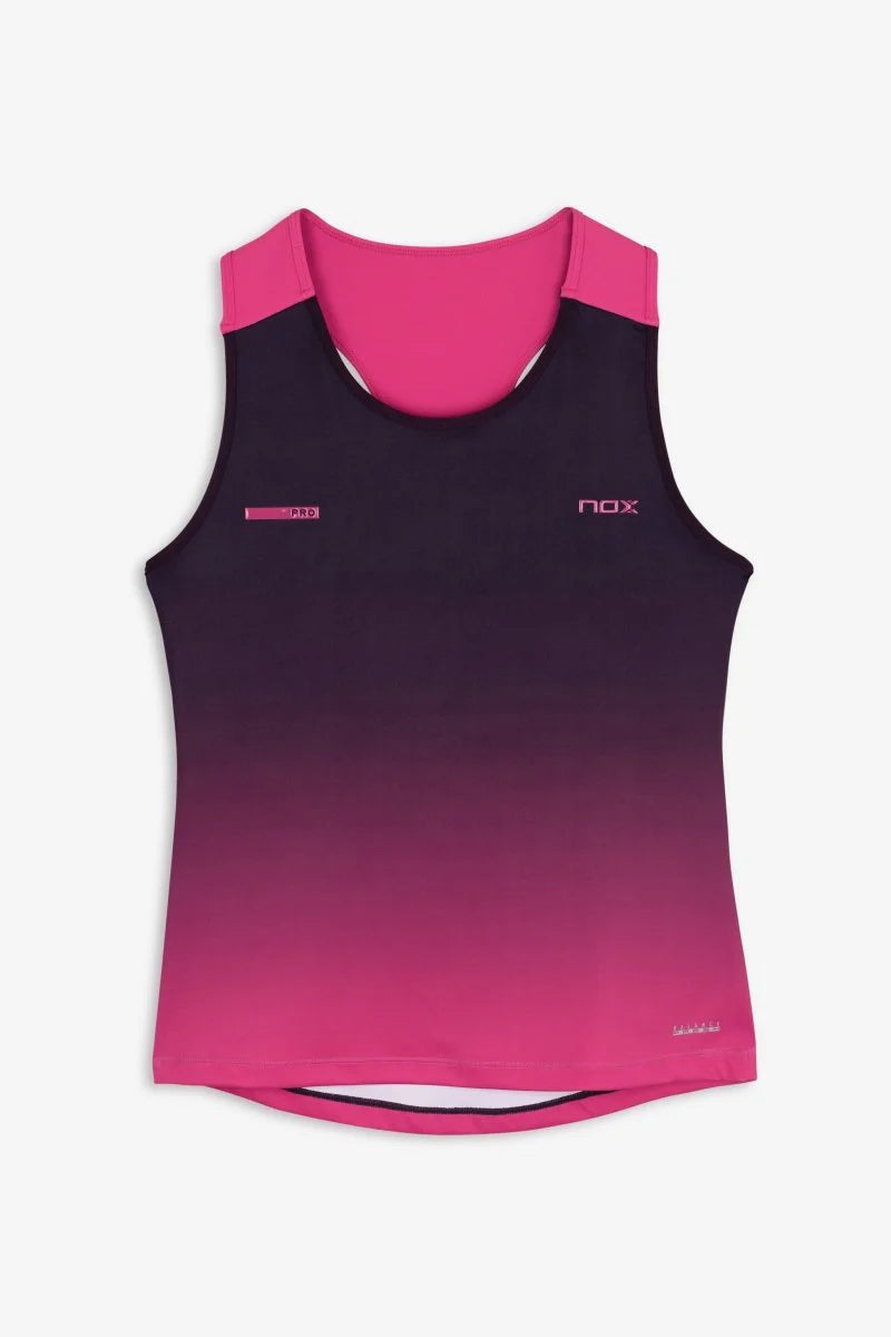 NOX Women’s Pro Blackberry Rose Degraded Tank Top