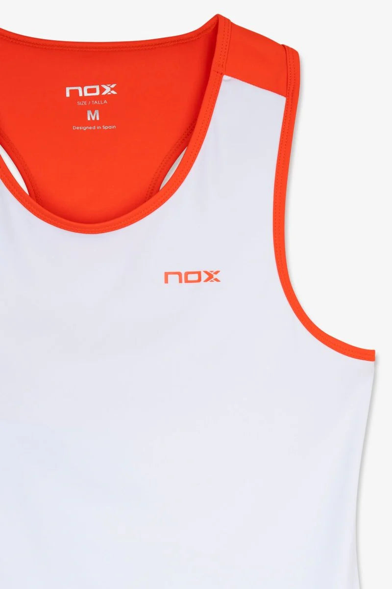 NOX Women’s Team Tank T-shirt Red/White