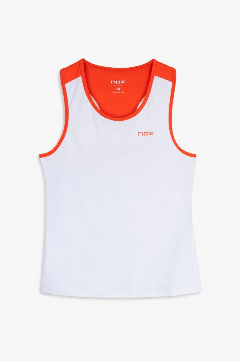 NOX Women’s Team Tank T-shirt Red/White