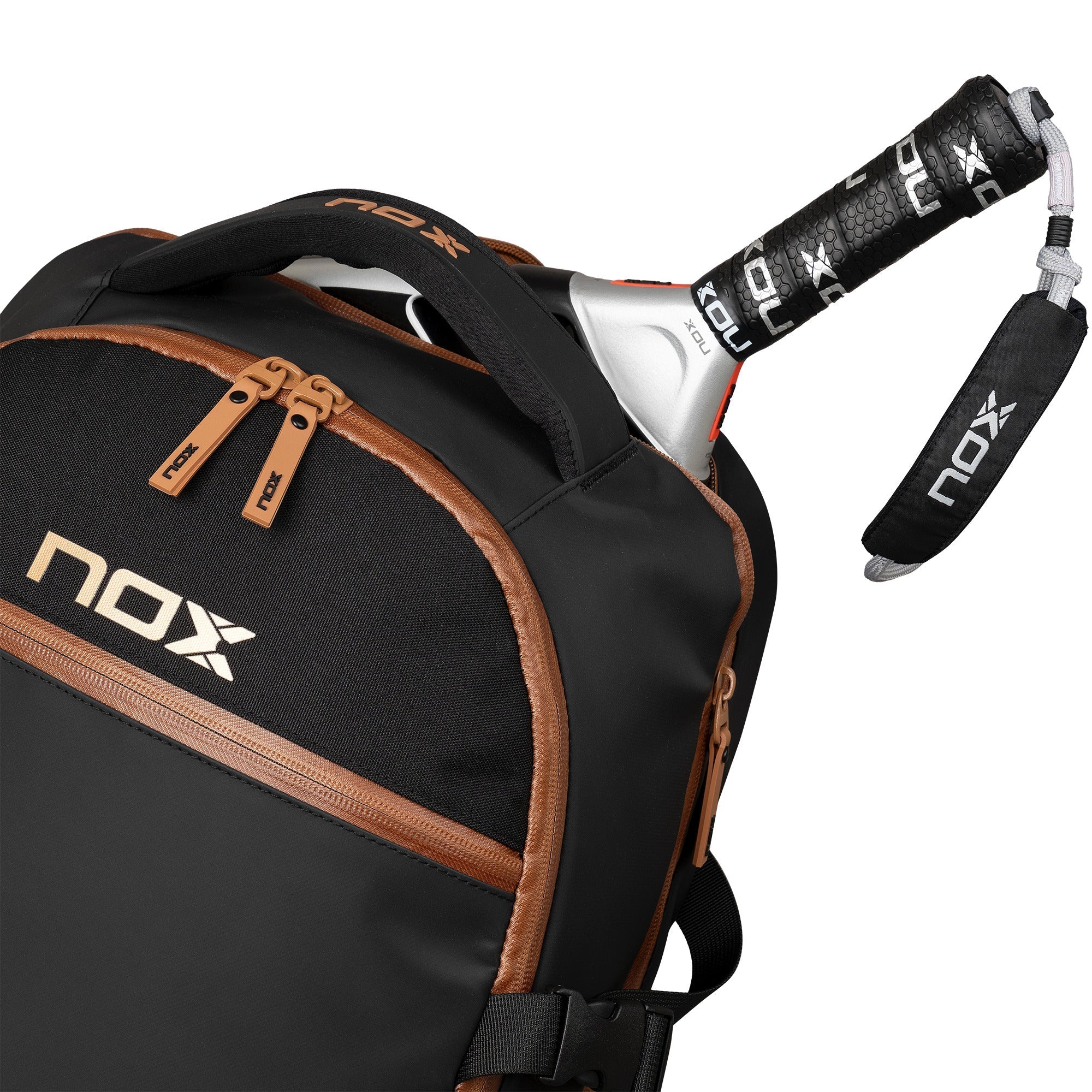 Nox Luxury Open Series Black/Brown backpack