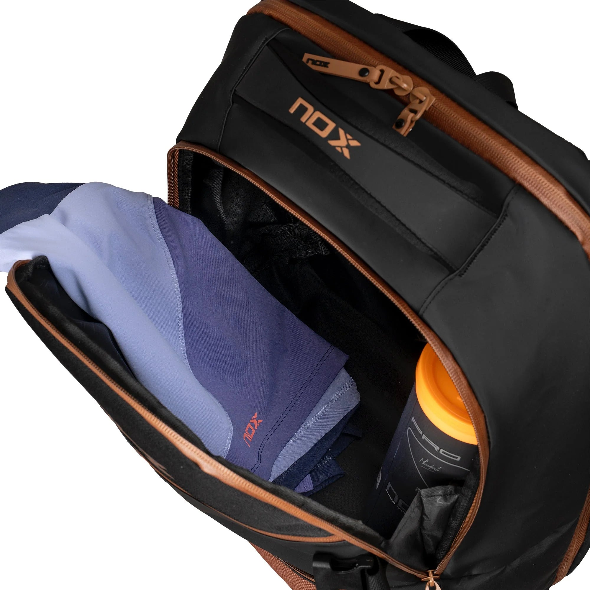 Nox Luxury Open Series Black/Brown backpack