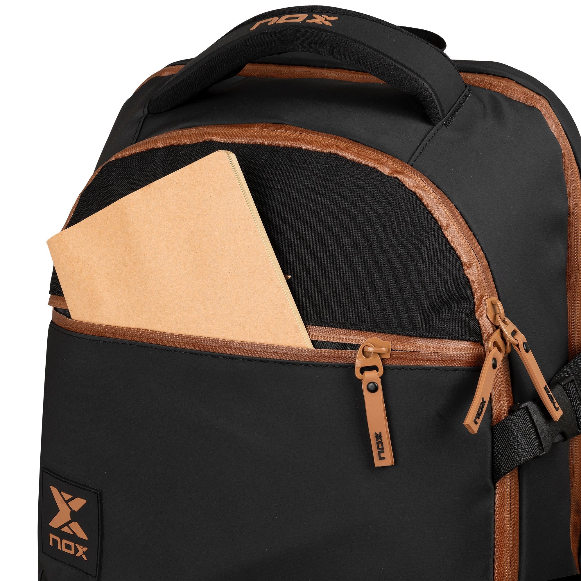 Nox Luxury Open Series Black/Brown backpack