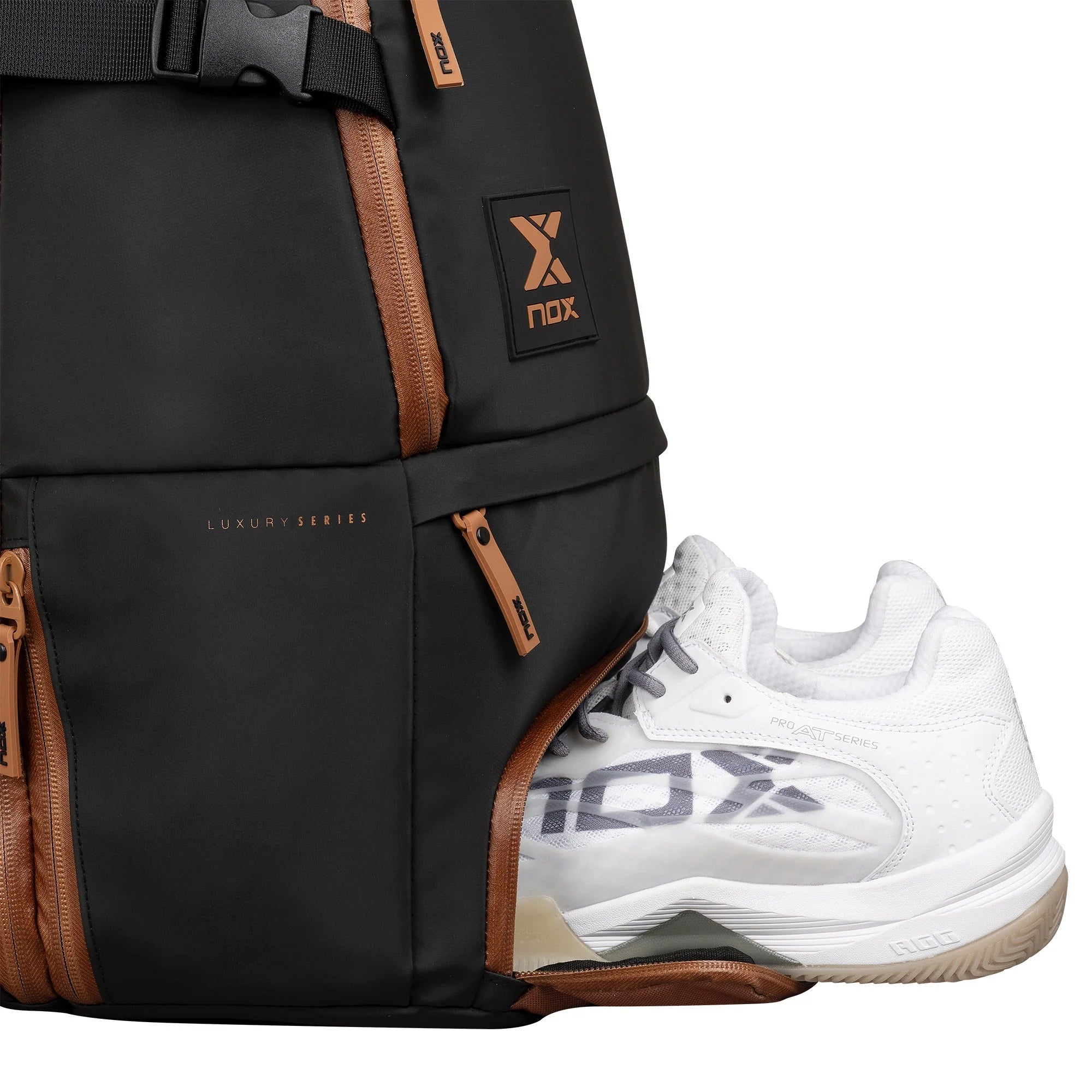 Nox Luxury Open Series Black/Brown backpack