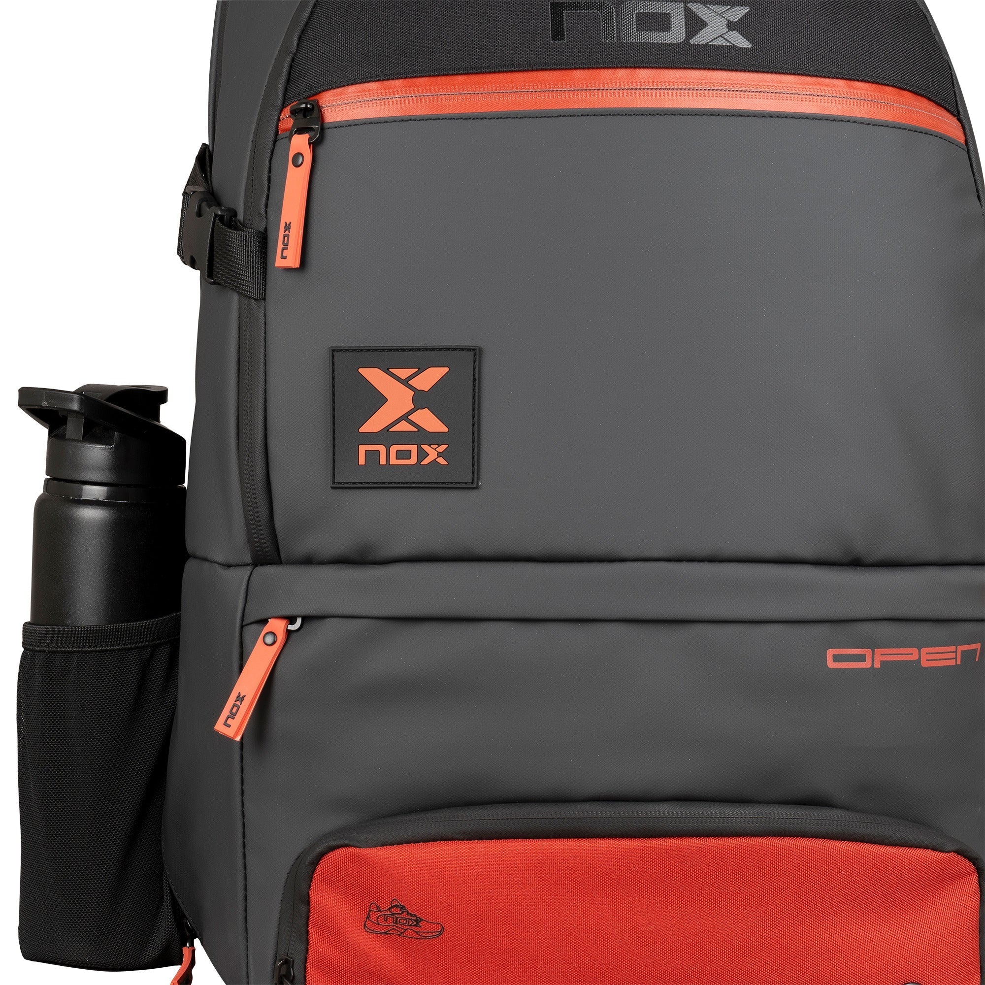 Nox Luxury Open Series Black/Red backpack
