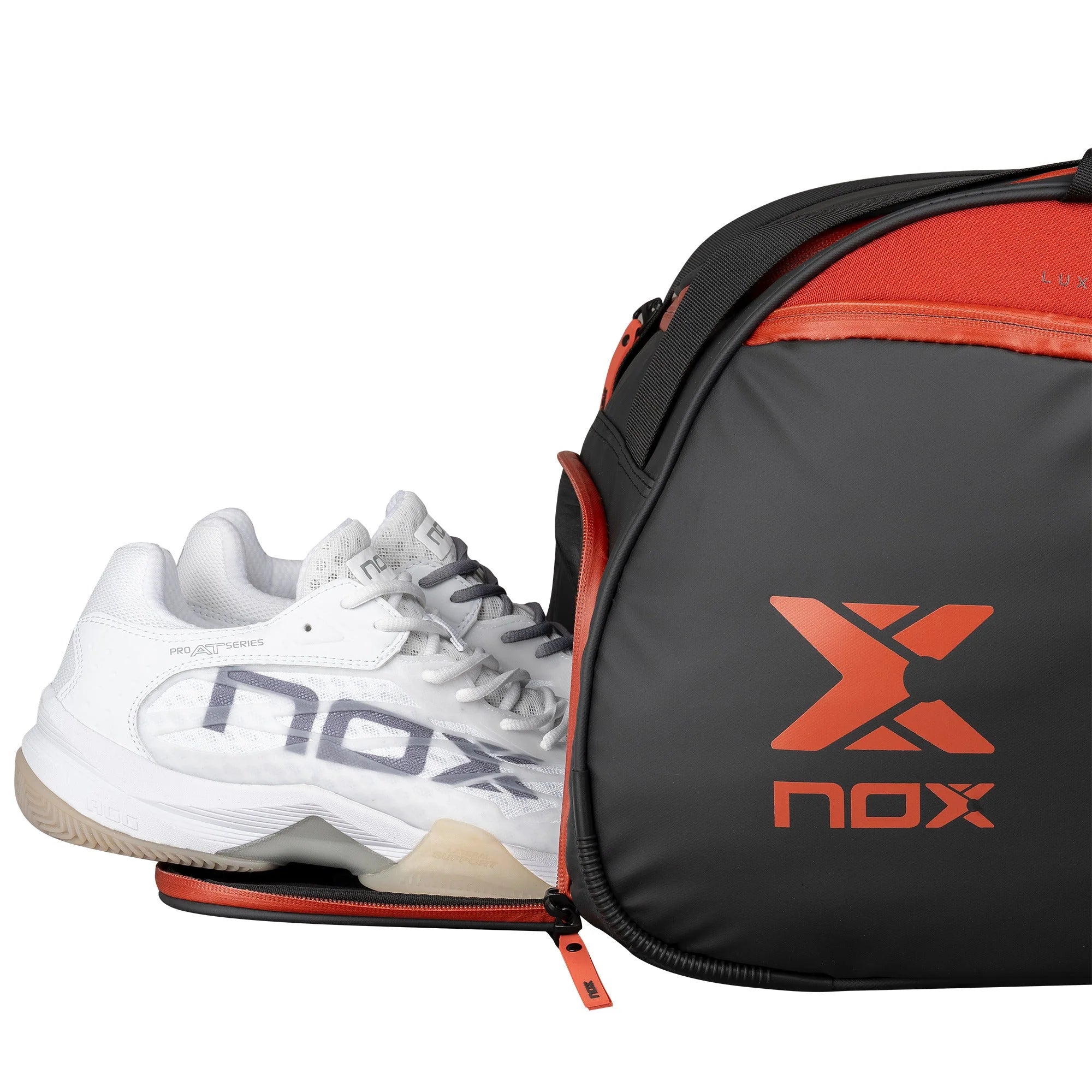 Nox Luxury Open Series Black/Red racket bag