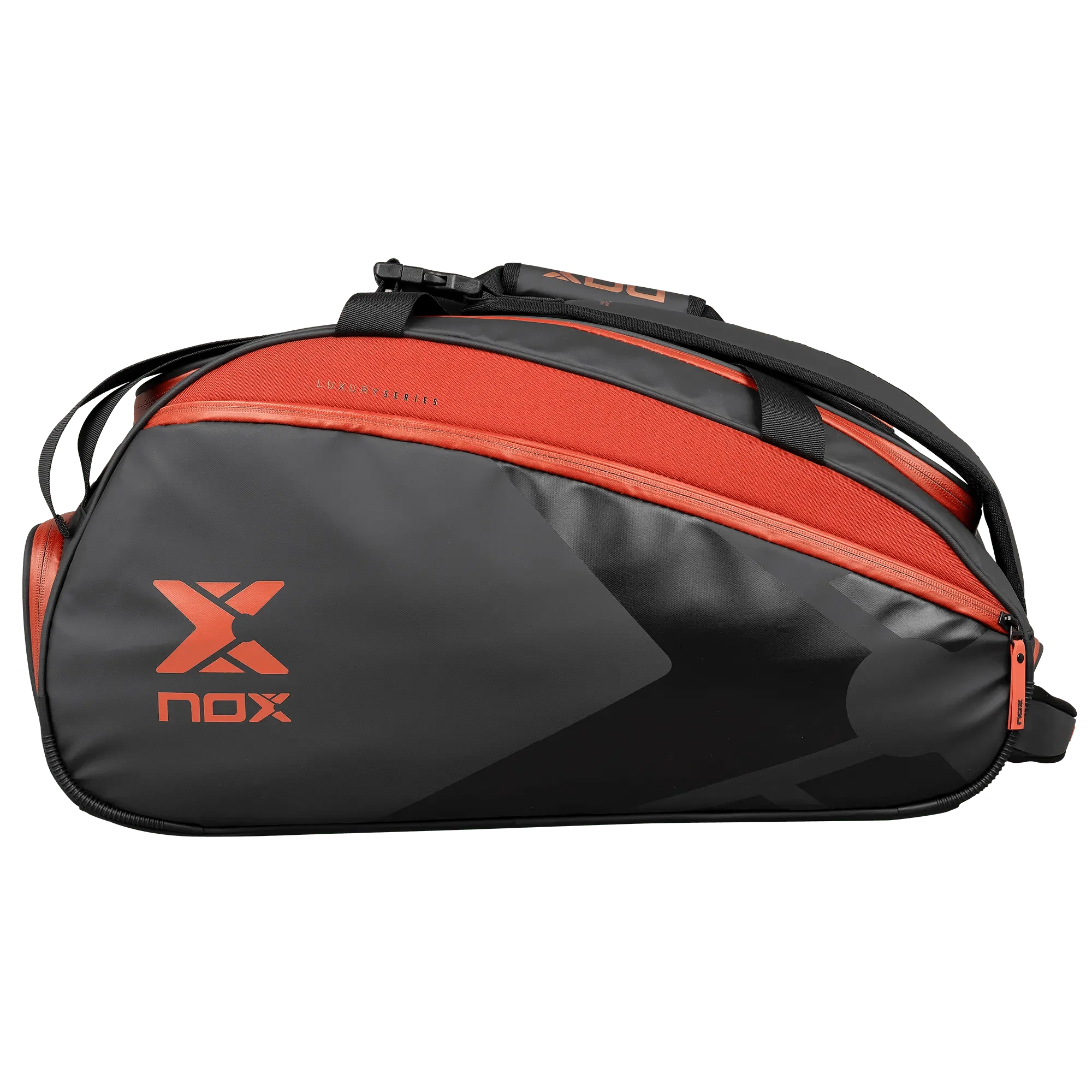 Nox Luxury Open Series Black/Red racket bag
