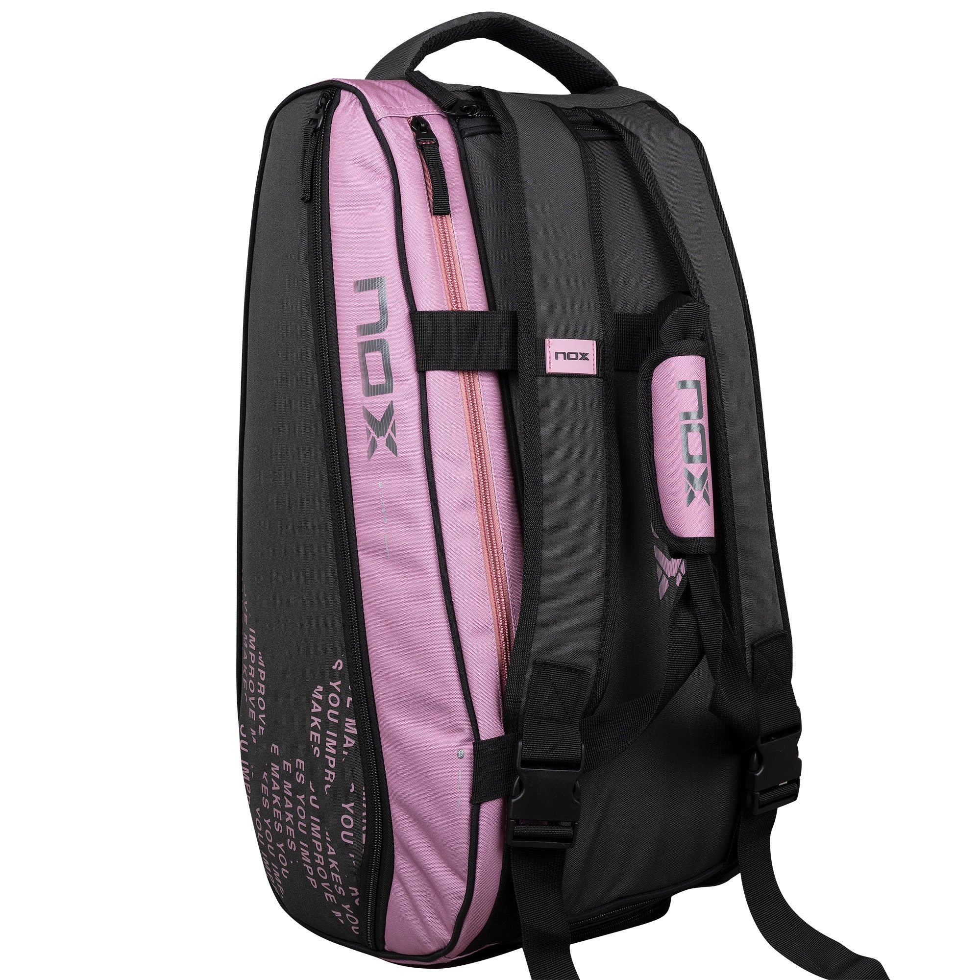 Nox Street Series Padel Bag Grey/Pink
