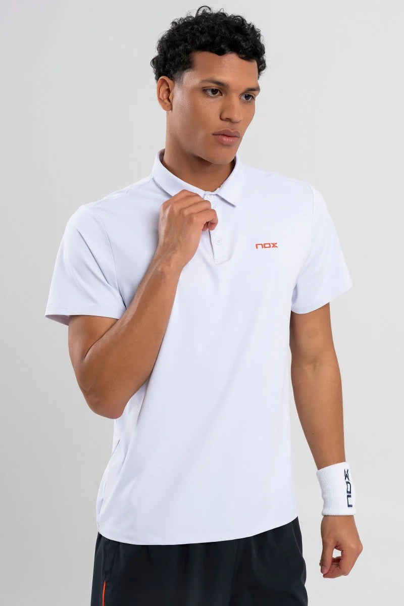 NOX Team Polo T-Shirt White