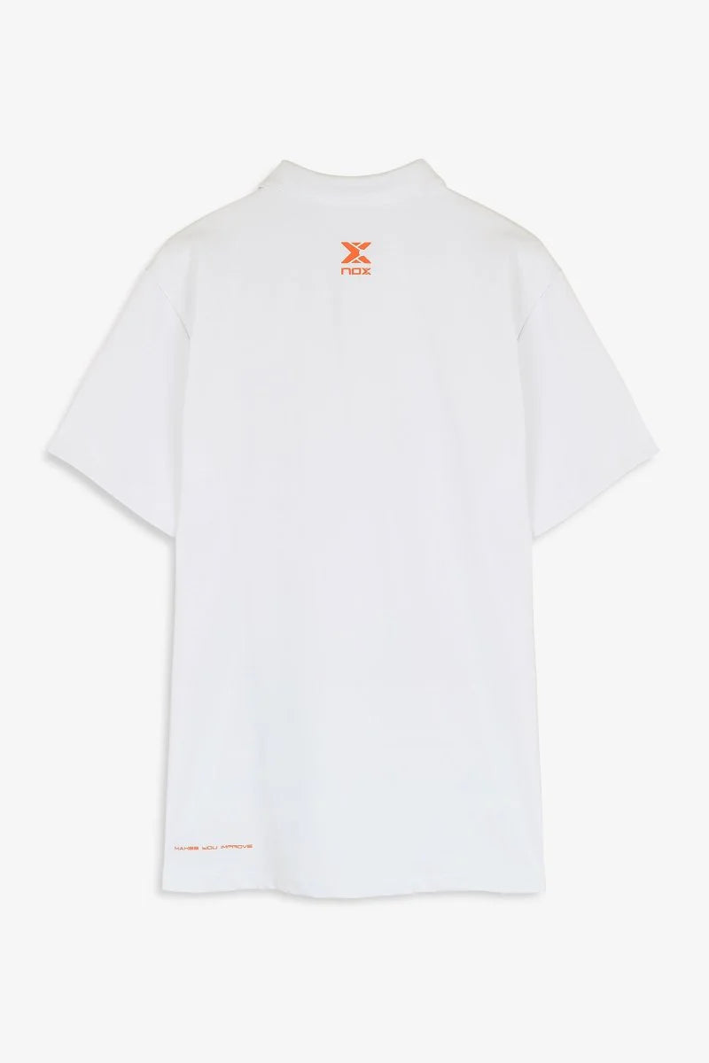 NOX Team Polo T-Shirt White