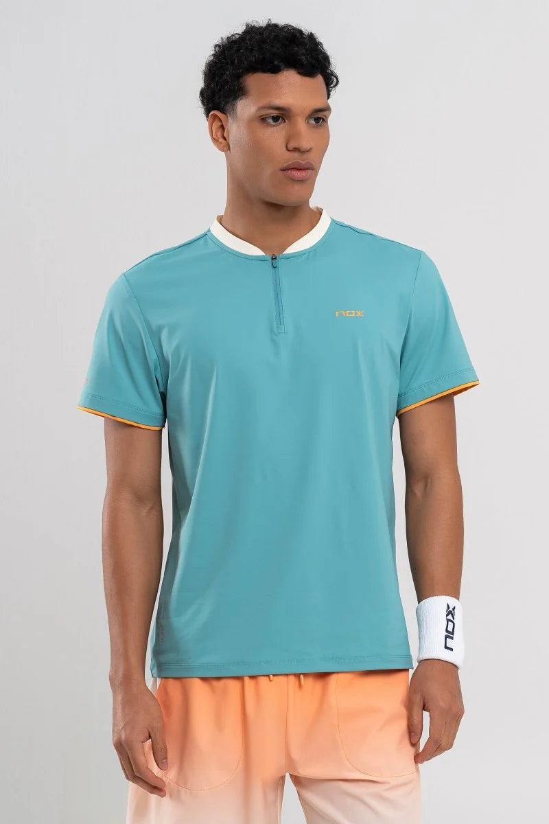 NOX Men’s Pro Polo T-shirt – Turquoise