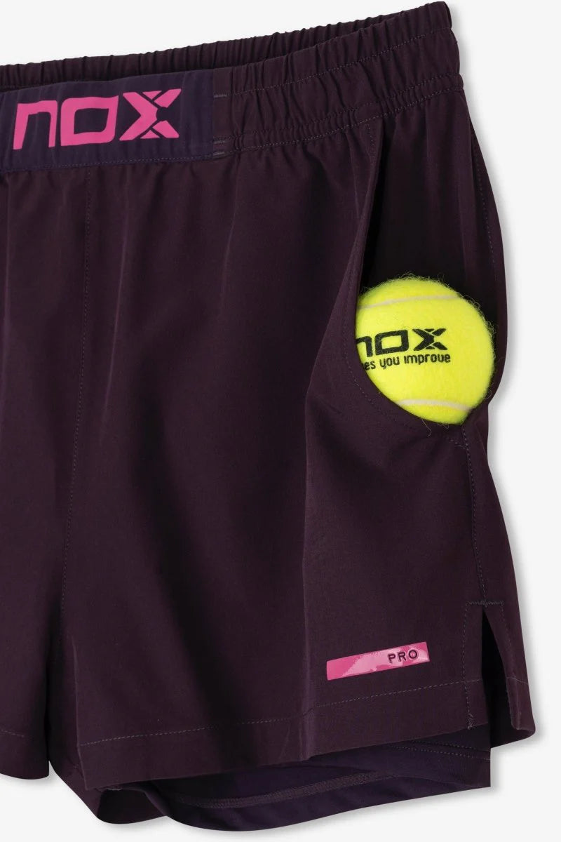 NOX Women’s Pro Shorts Deep Purple