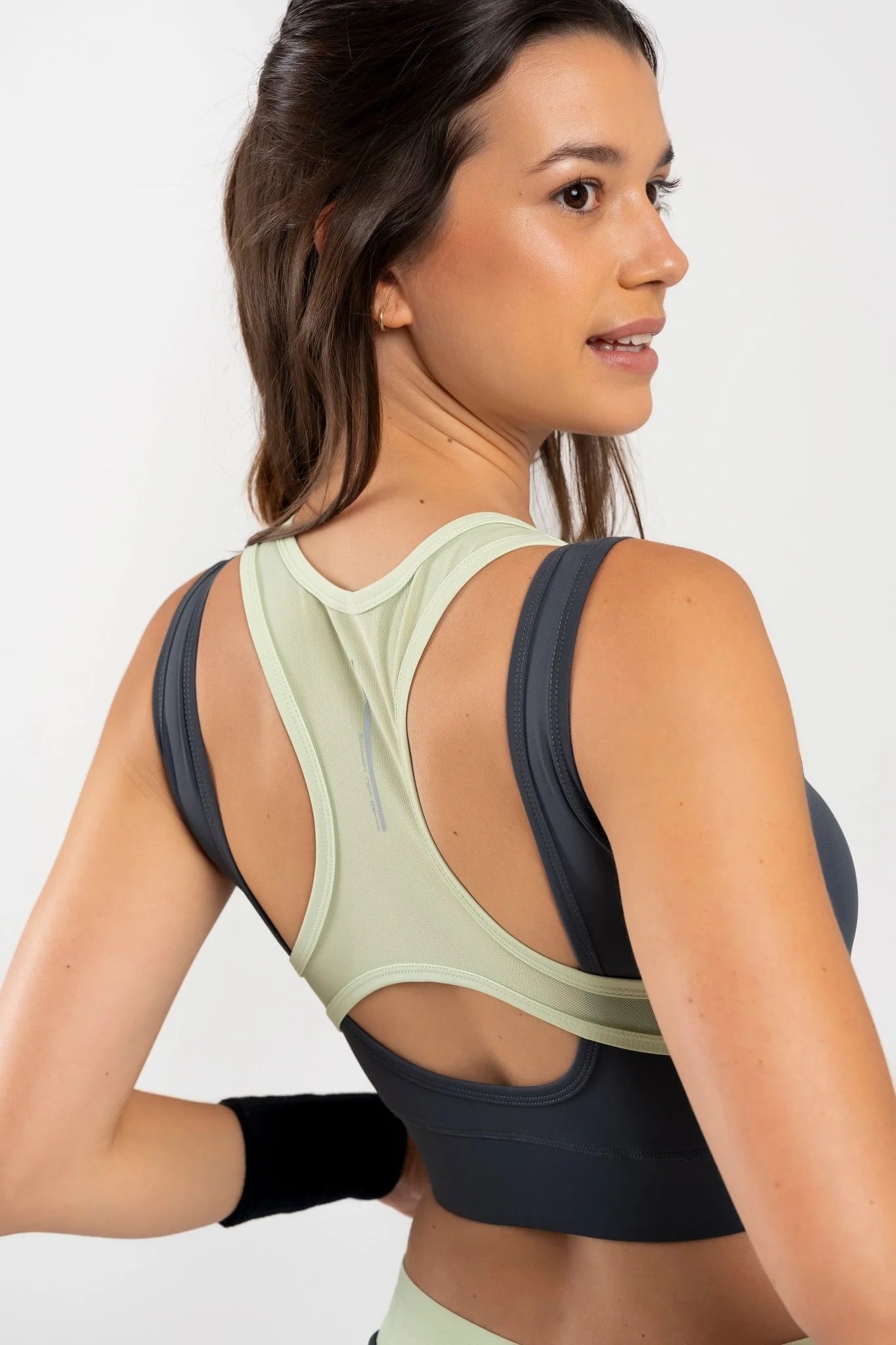 NOX Women’s Pro Bra - Charcoal Grey